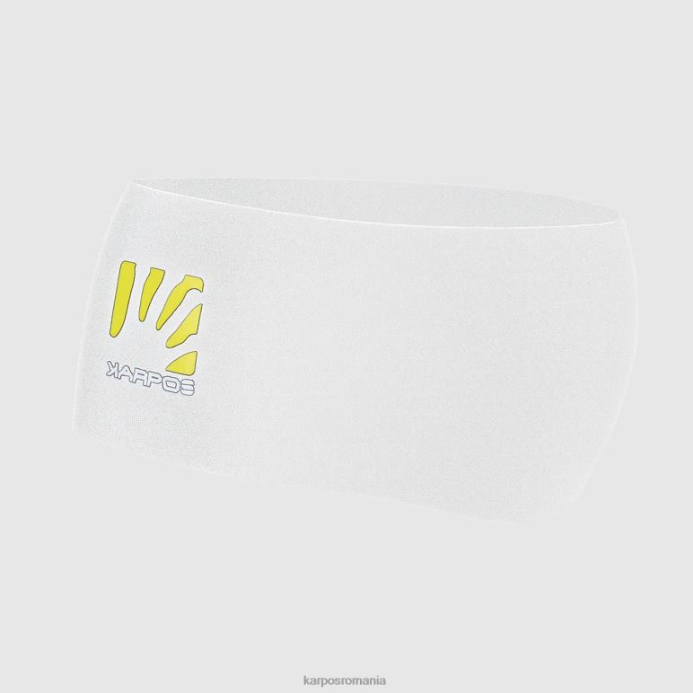 bărbați Karpos alb bentita pentru cap PV2R6814