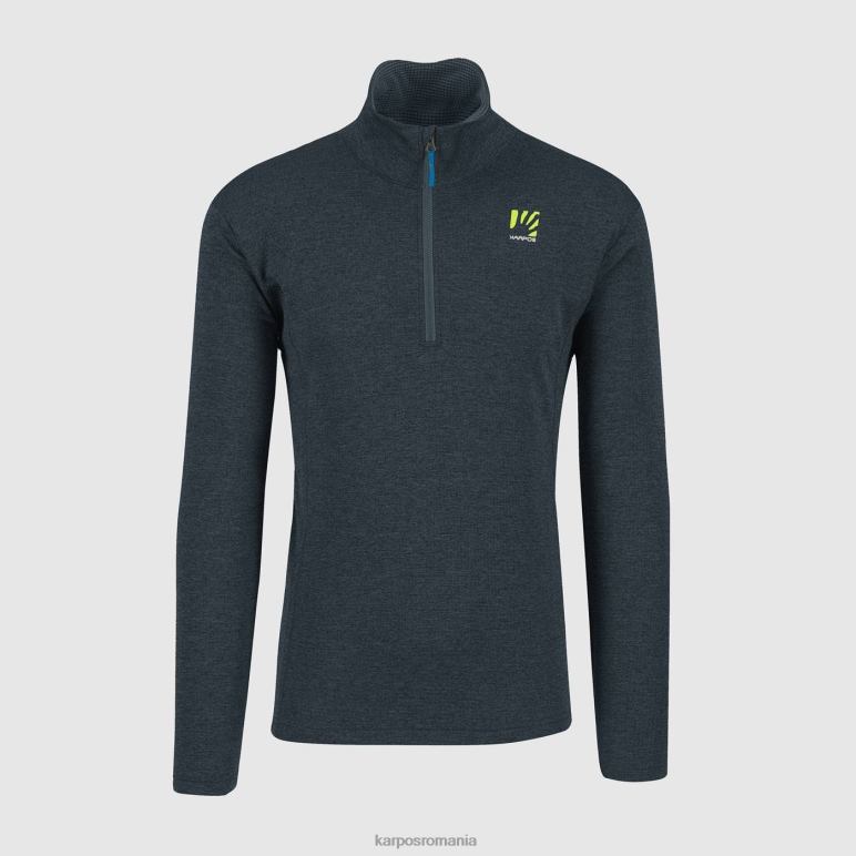 bărbați Karpos ardezie întunecată semi fermoar pizzocco PV2R6293