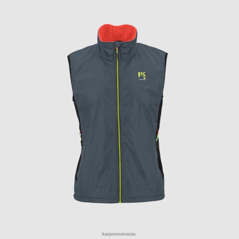 bărbați Karpos ardezie închisă/negru federa vest PV2R6124