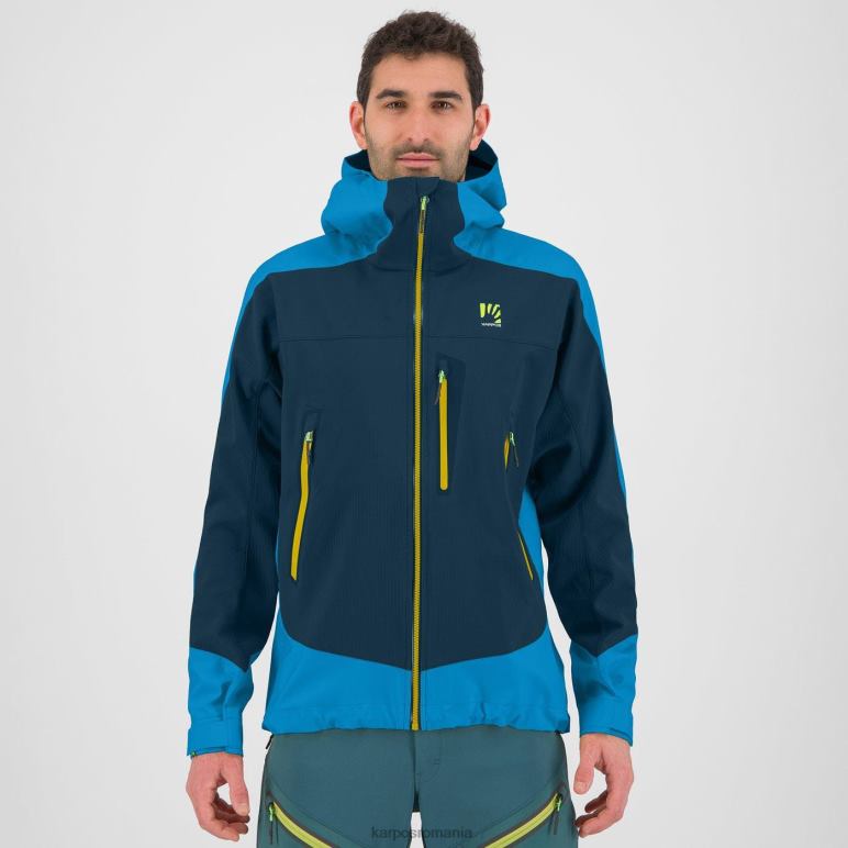 bărbați Karpos miezul nopții/diva albastru jacheta marmolada PV2R645
