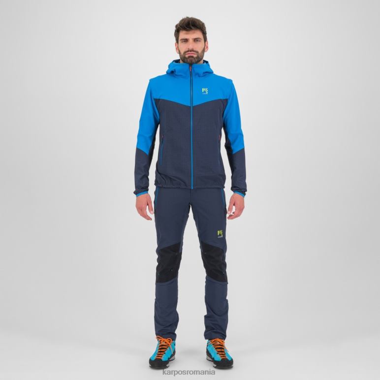 bărbați Karpos spatiul exterior/indigo b./tangerin jacheta convertibila lede PV2R694