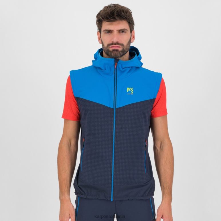 bărbați Karpos spatiul exterior/indigo b./tangerin jacheta convertibila lede PV2R694