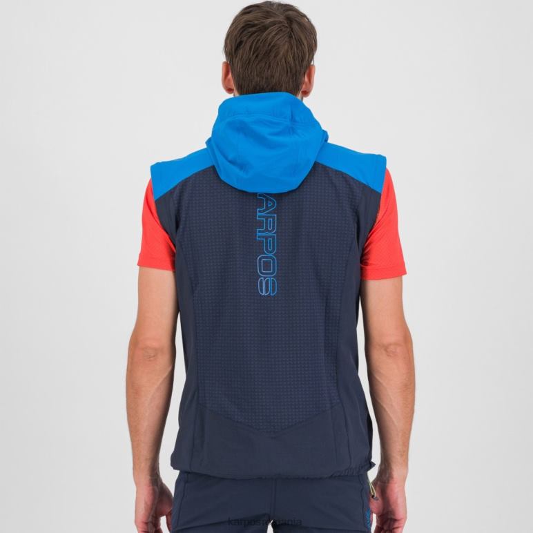 bărbați Karpos spatiul exterior/indigo b./tangerin jacheta convertibila lede PV2R694