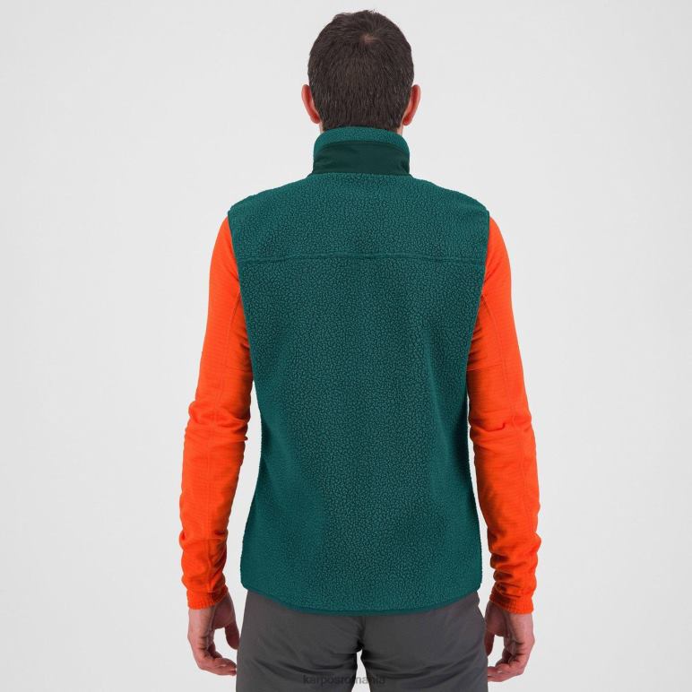 bărbați Karpos balsam/pădure Vesta din lână anii 80 PV2R6150