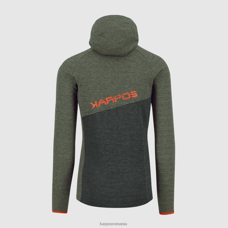 bărbați Karpos cimbru/nisip negru hanorac camoscio PV2R6233