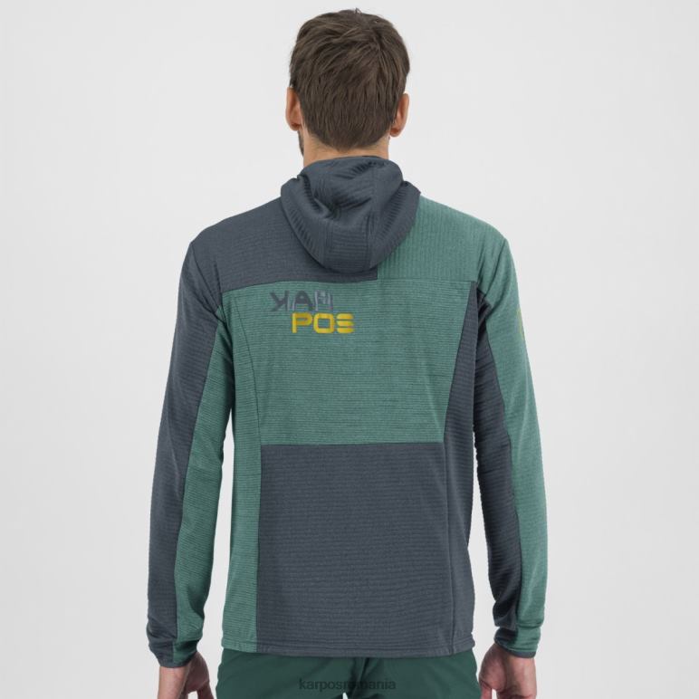 bărbați Karpos nord-atlantic/ardezie întunecată nuvolau fleece PV2R6237