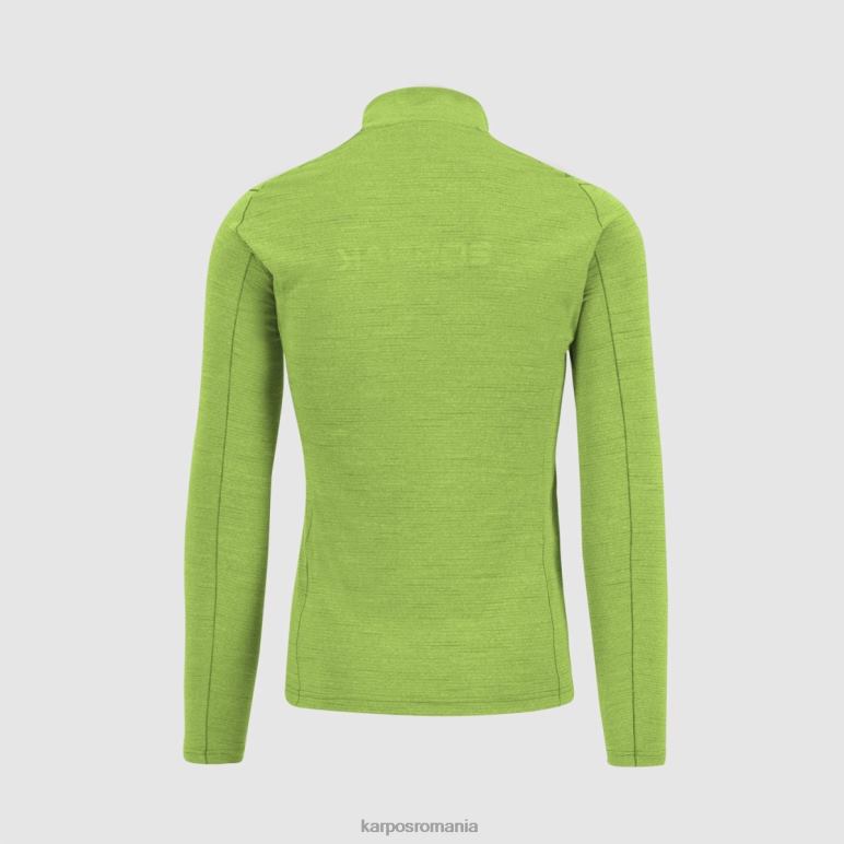 bărbați Karpos verde iasomie/albastru umbre tricou pomedes ls PV2R6248