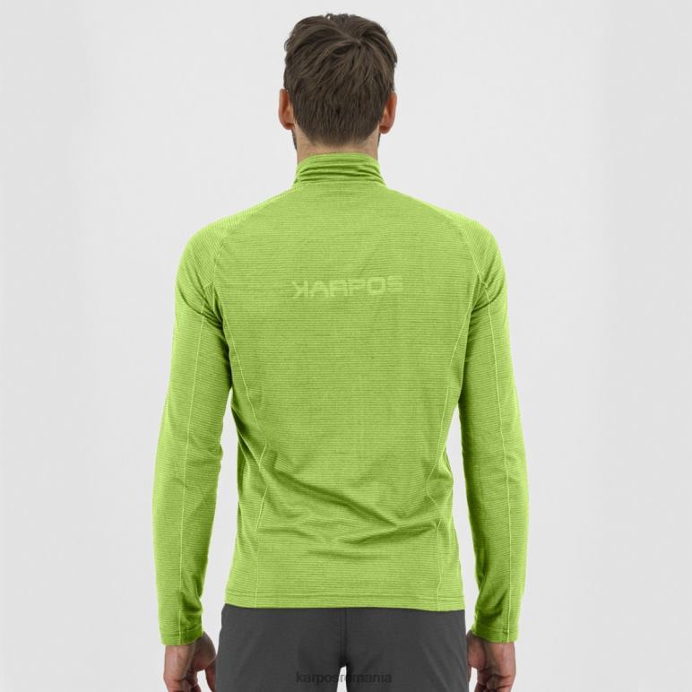 bărbați Karpos verde iasomie/albastru umbre tricou pomedes ls PV2R6248
