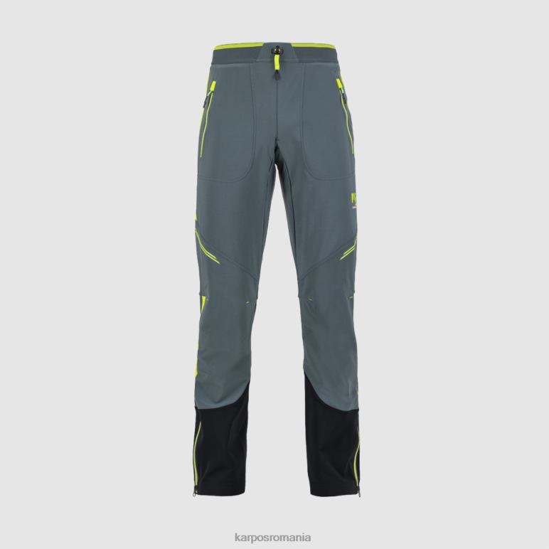bărbați Karpos ardezie închisă/verde tei pantalon alagna plus evo PV2R6472 bărbați Karpos ardezie închisă/verde tei pantalon alagna plus evo PV2R6472