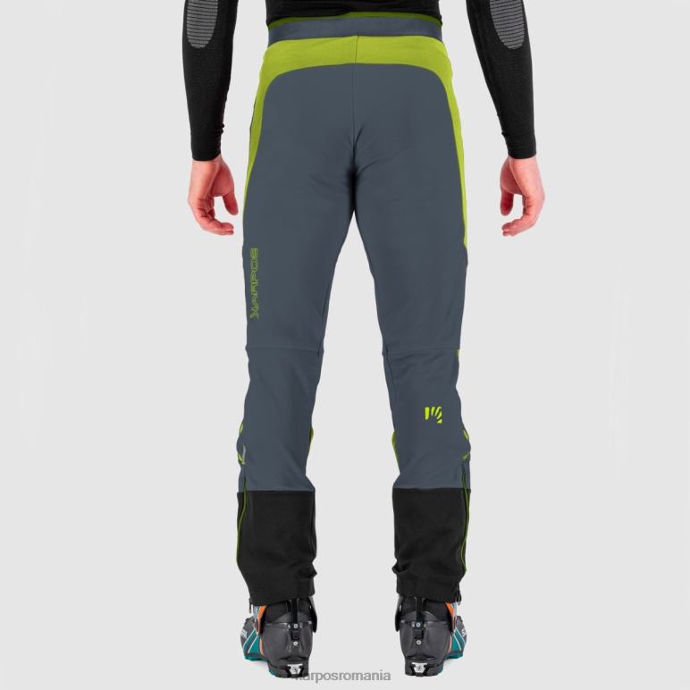 bărbați Karpos ardezie închisă/verde tei pantalon alagna plus evo PV2R6472