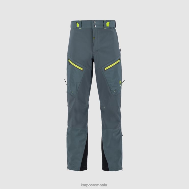 bărbați Karpos ardezie închisă/verde tei pantalon marmolada PV2R6466 bărbați Karpos ardezie închisă/verde tei pantalon marmolada PV2R6466
