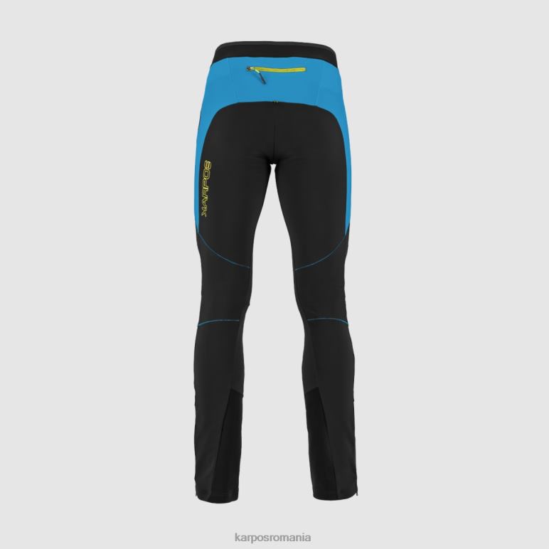 bărbați Karpos bijuterie neagra/albastra pantalon alagna evo PV2R6536