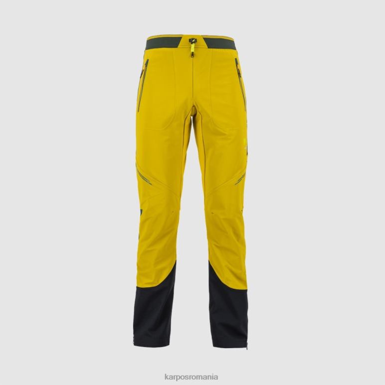 bărbați Karpos fulg de aur/verde junglă pantalon alagna plus evo PV2R6471