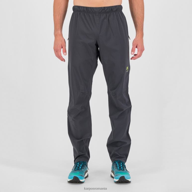 bărbați Karpos gri inchis multă ploaie f-z pantaloni PV2R6504