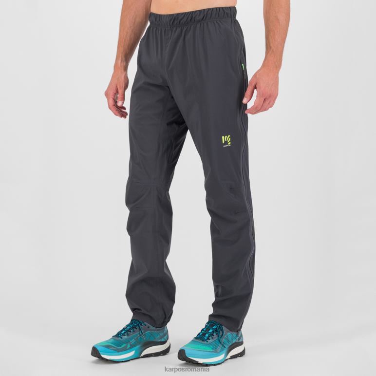 bărbați Karpos gri inchis multă ploaie f-z pantaloni PV2R6504