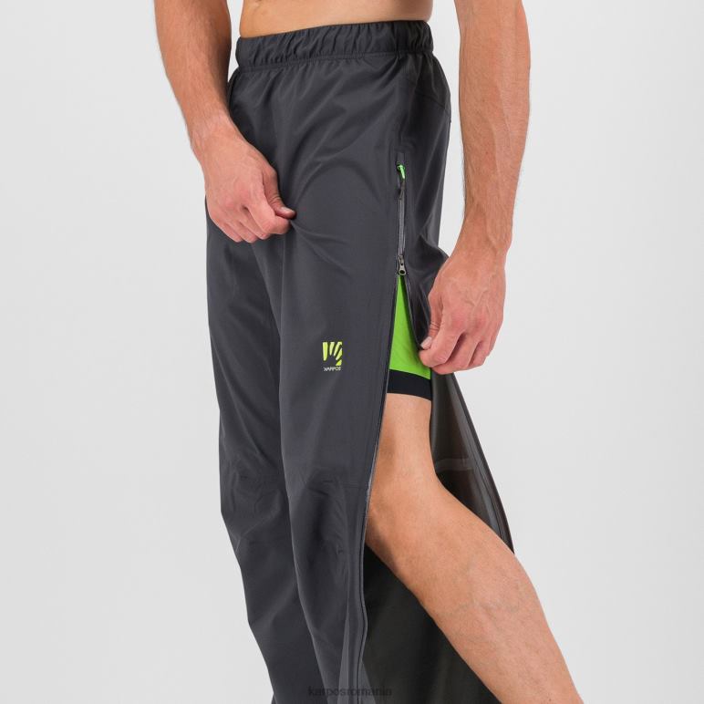 bărbați Karpos gri inchis multă ploaie f-z pantaloni PV2R6504