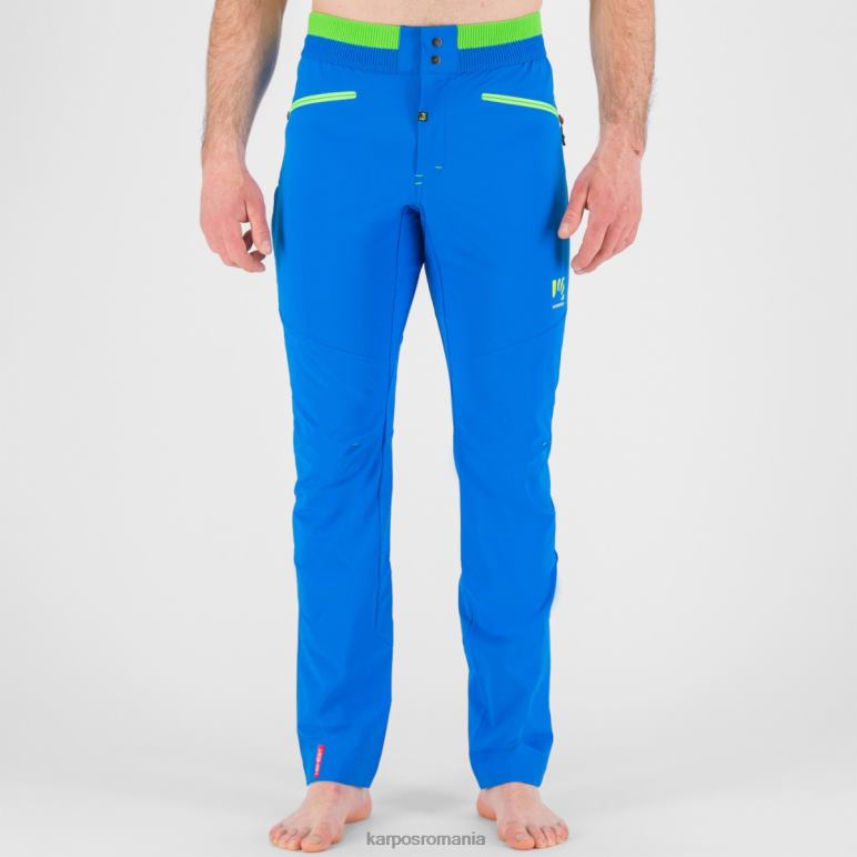 bărbați Karpos indigo b/ verde iasomie pantaloni de alpinism k-performance PV2R6503