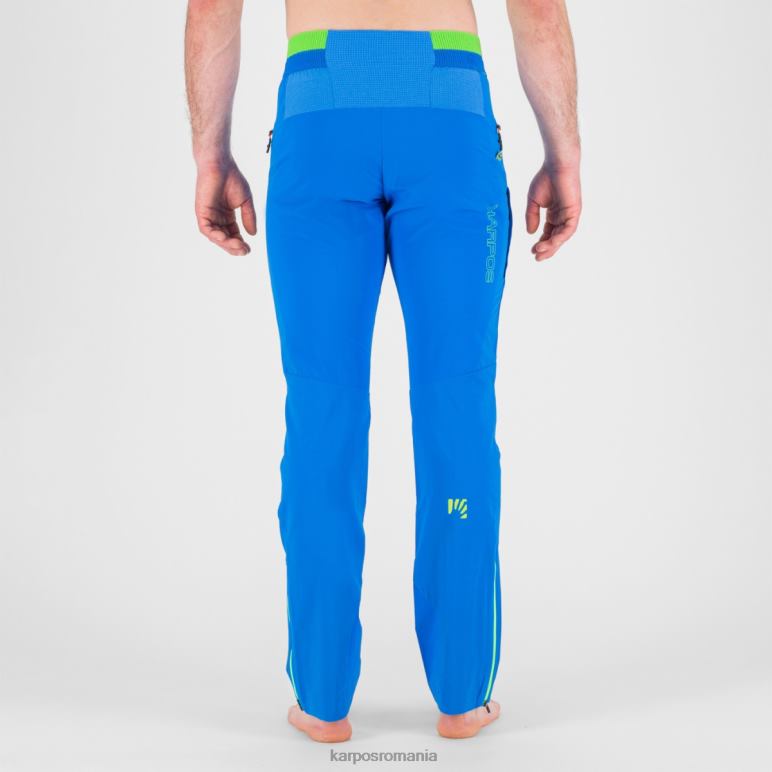 bărbați Karpos indigo b/ verde iasomie pantaloni de alpinism k-performance PV2R6503