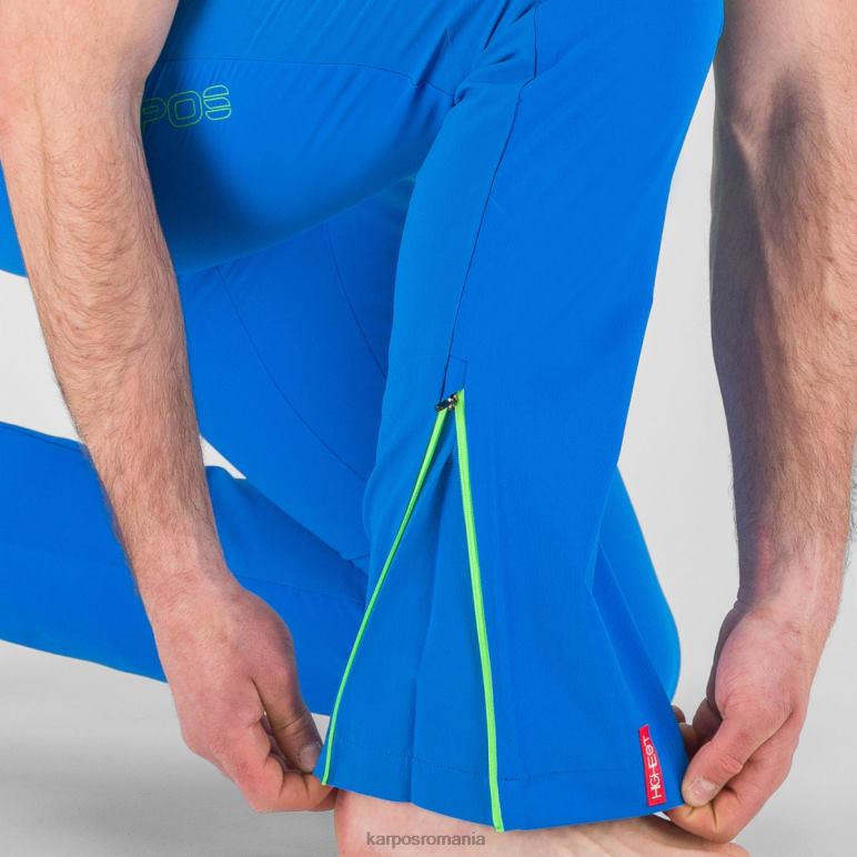 bărbați Karpos indigo b/ verde iasomie pantaloni de alpinism k-performance PV2R6503