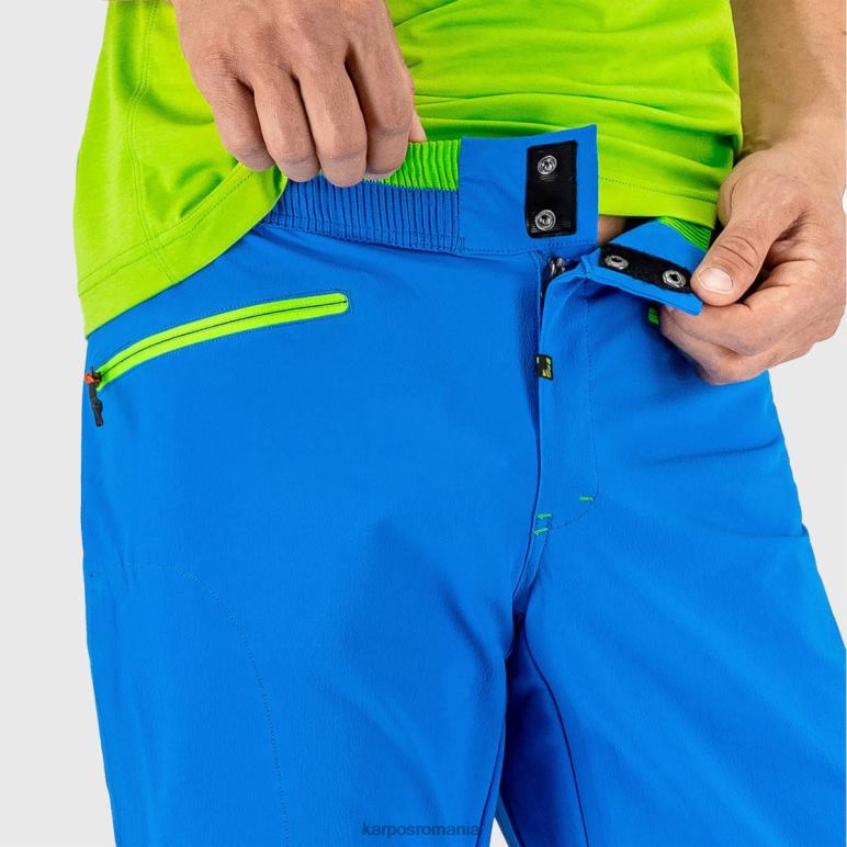 bărbați Karpos indigo b/ verde iasomie pantaloni de alpinism k-performance PV2R6503