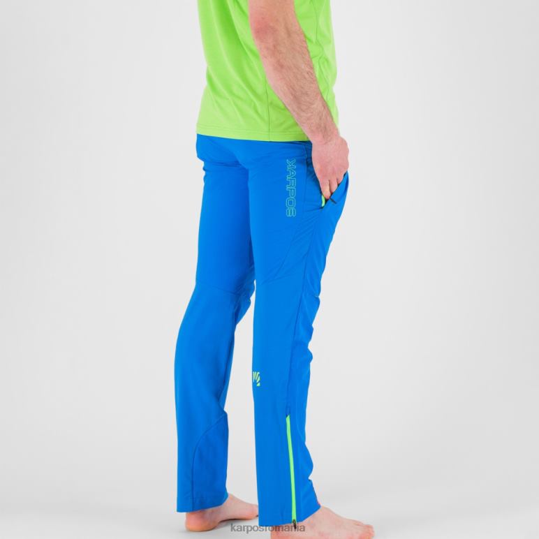 bărbați Karpos indigo b/ verde iasomie pantaloni de alpinism k-performance PV2R6503