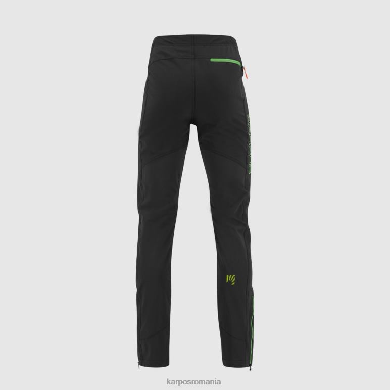 bărbați Karpos negru/albastru ombre/verde iasomie pantaloni wall evo PV2R6510