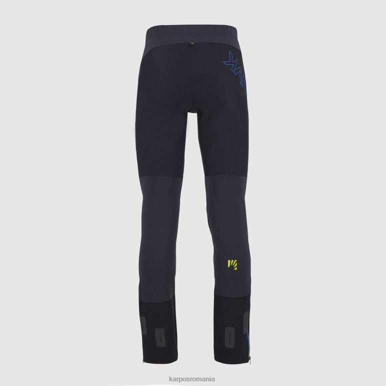 bărbați Karpos negru/diva albastru pantalon alagna lite PV2R6508
