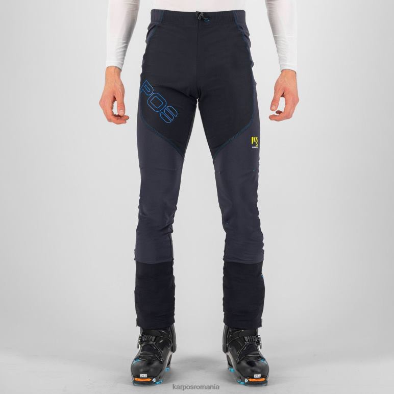 bărbați Karpos negru/diva albastru pantalon alagna lite PV2R6508