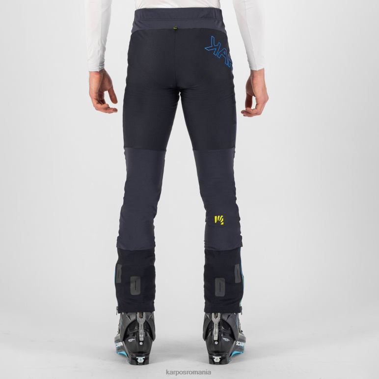 bărbați Karpos negru/diva albastru pantalon alagna lite PV2R6508