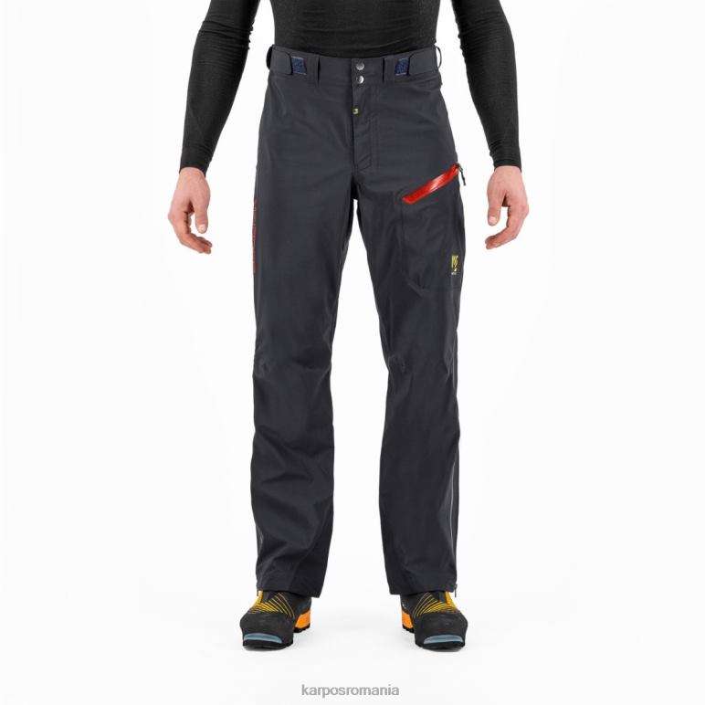 bărbați Karpos negru/grenadina pantalon storm evo PV2R6455