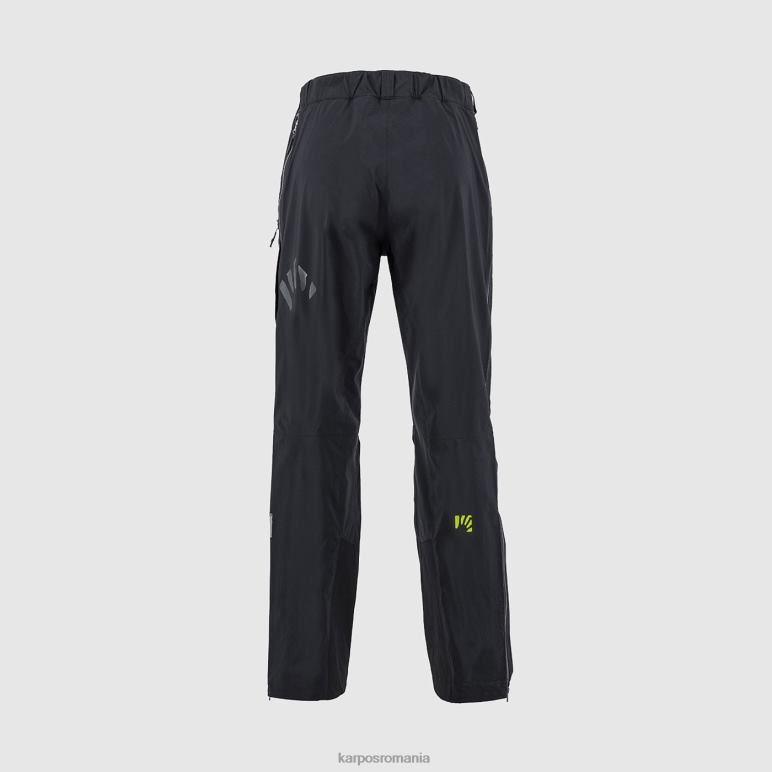 bărbați Karpos negru gri închis pantalon storm evo PV2R6454
