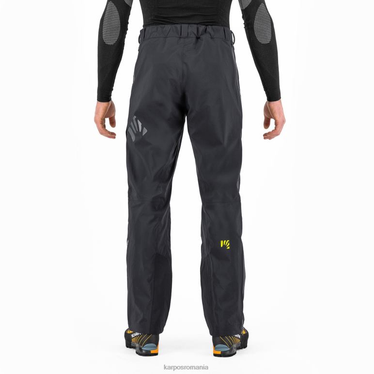 bărbați Karpos negru gri închis pantalon storm evo PV2R6454