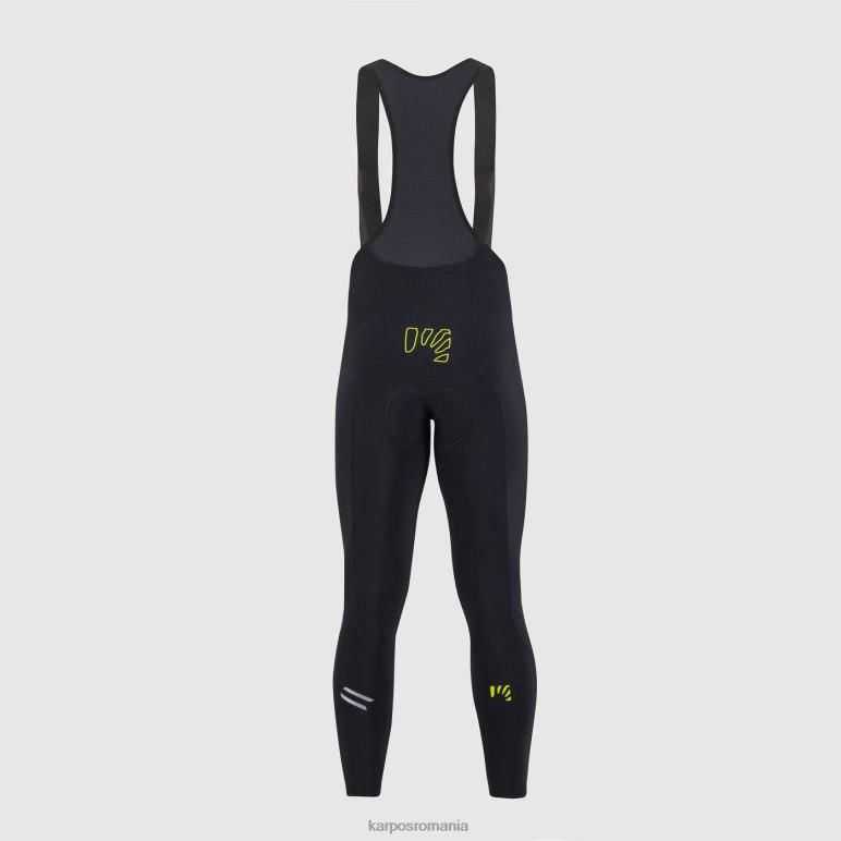 bărbați Karpos negru/kiwi colada verve winter bibtight PV2R6567
