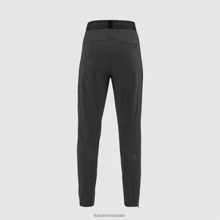 bărbați Karpos negru pantalon frizz ușor PV2R6543