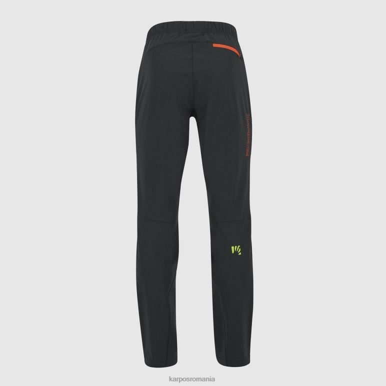bărbați Karpos negru/portocaliu picant pantalon cevedale evo PV2R6514