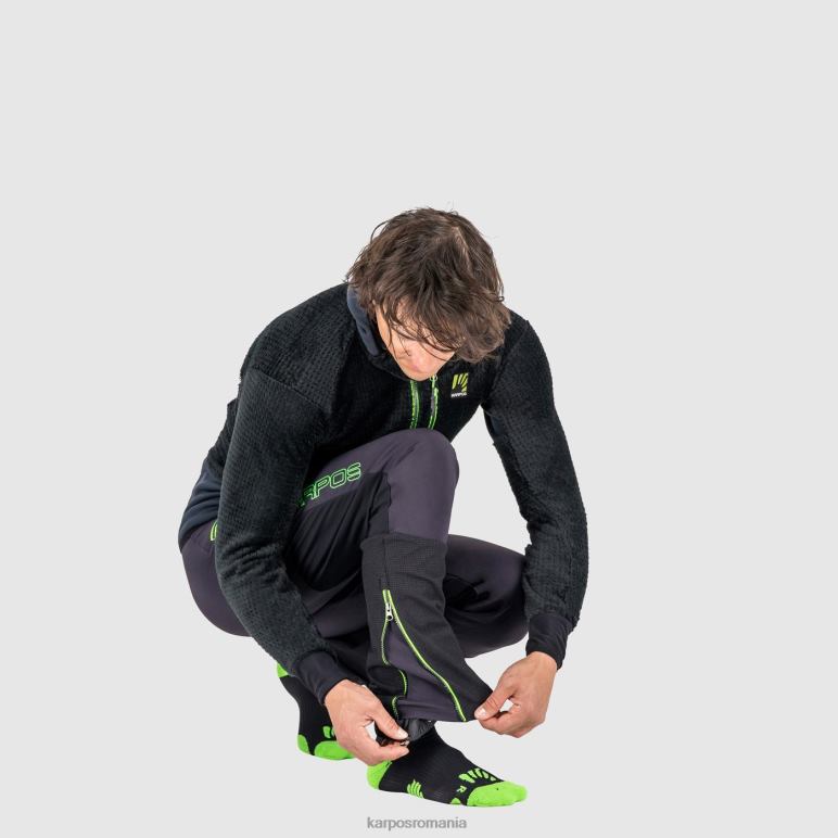 bărbați Karpos negru verde fluo pantaloni de alpinism k-performance PV2R6460