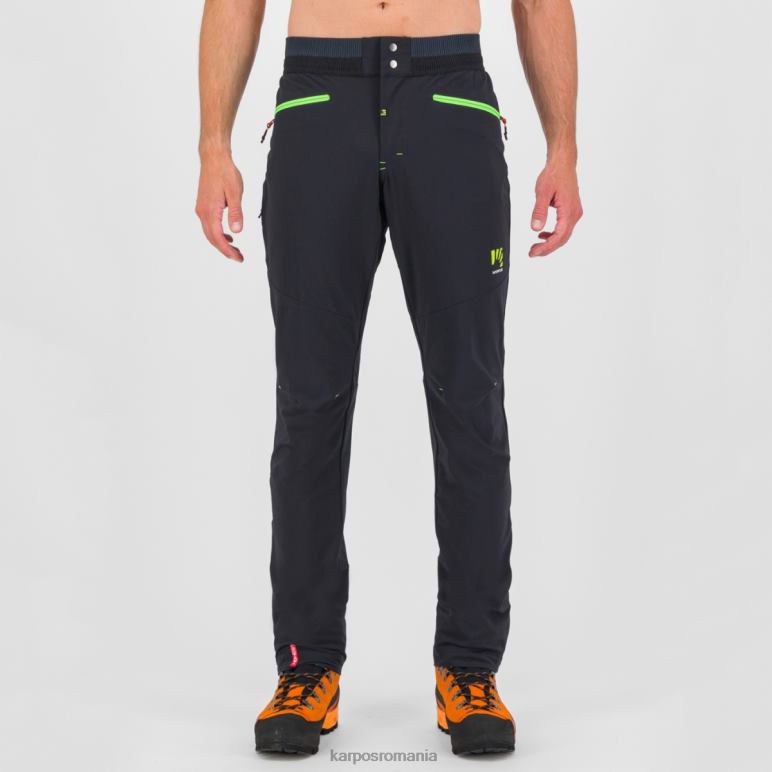 bărbați Karpos negru/verde iasomie pantaloni de alpinism k-performance PV2R6502