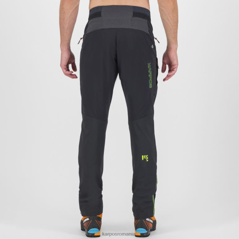 bărbați Karpos negru/verde iasomie pantaloni de alpinism k-performance PV2R6502