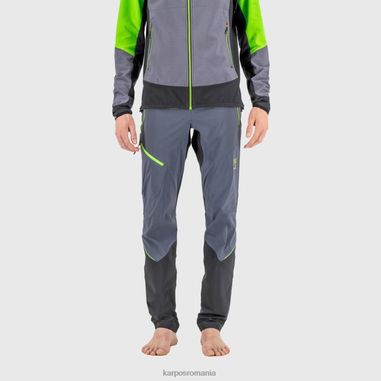 bărbați Karpos ombre albastru/negru pantalon rock evo PV2R6524