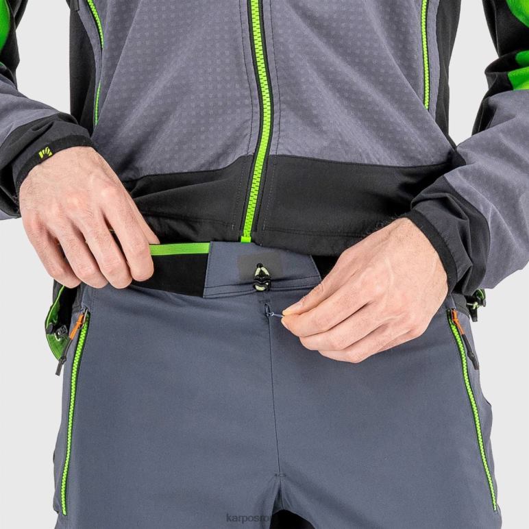 bărbați Karpos ombre albastru/negru pantalon rock evo PV2R6524