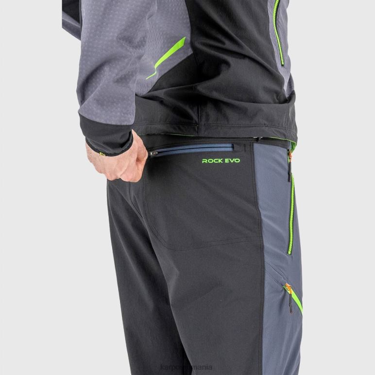 bărbați Karpos ombre albastru/negru pantalon rock evo PV2R6524