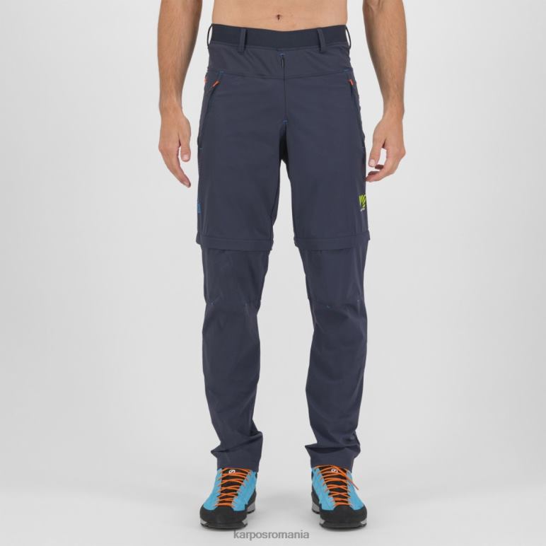 bărbați Karpos spațiu exterior/indigo b. pantalon tre cime cu fermoar PV2R6609