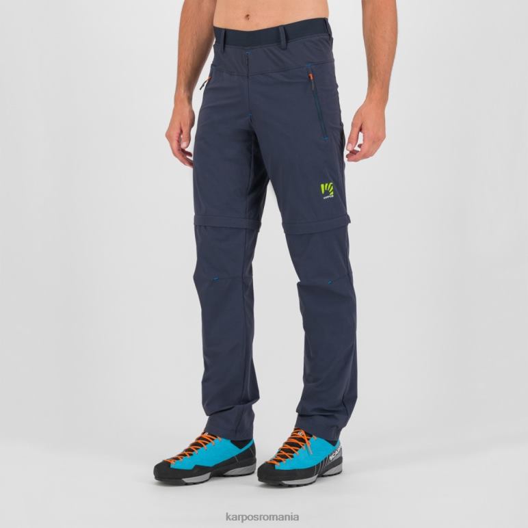 bărbați Karpos spațiu exterior/indigo b. pantalon tre cime cu fermoar PV2R6609