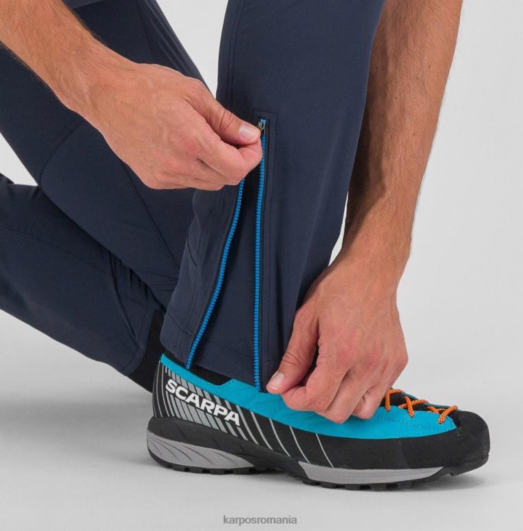 bărbați Karpos spațiu exterior/indigo b. pantaloni wall evo PV2R6509