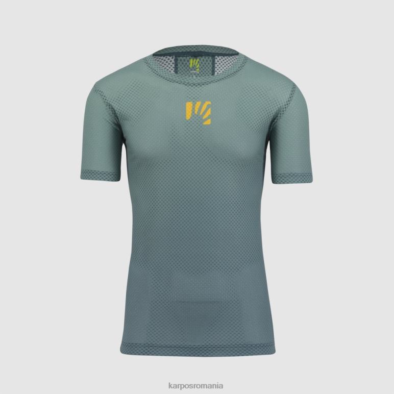 bărbați Karpos ardezie întunecată/atlantică de nord tricou cu plasă verve PV2R6378