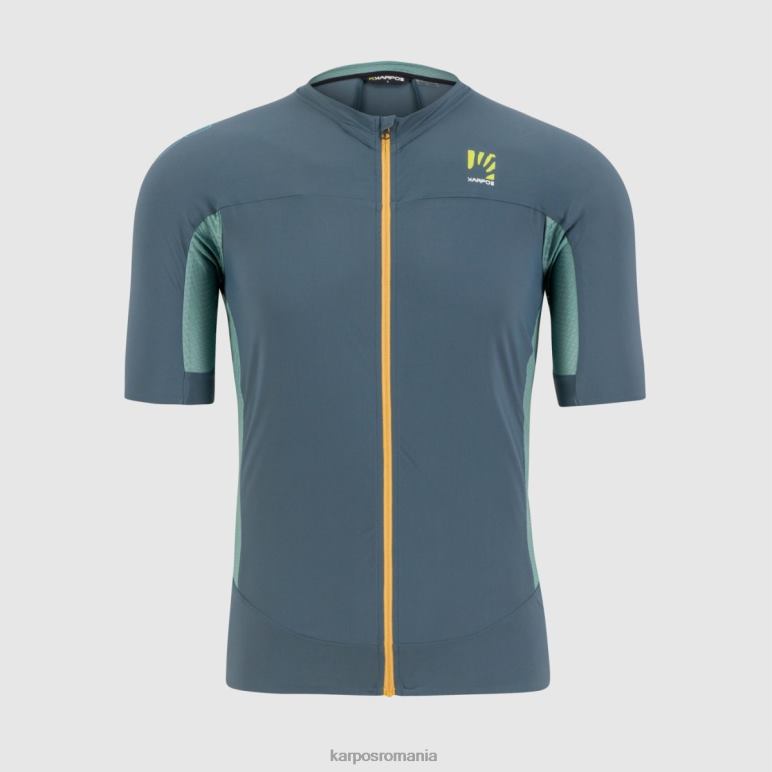 bărbați Karpos ardezie întunecată/atlantică de nord tricou pralongia evo PV2R6299