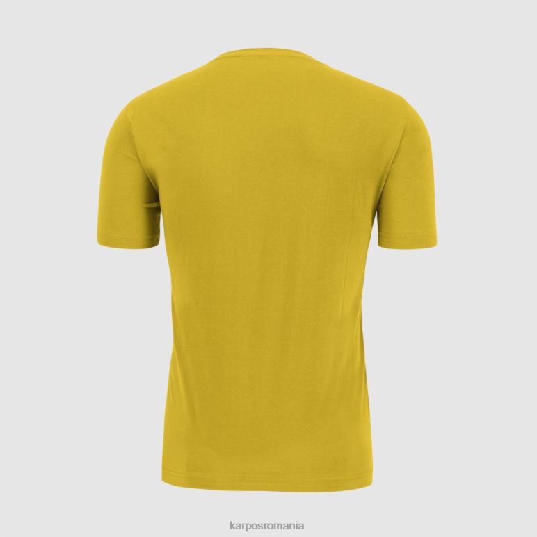 bărbați Karpos curry de lamaie tricou cu botton d\'oro PV2R6422