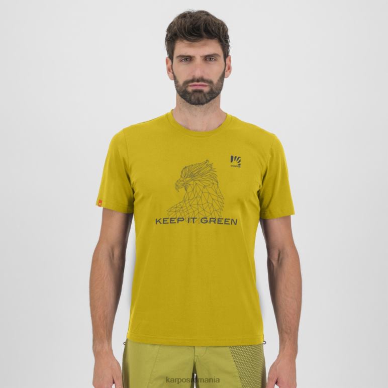 bărbați Karpos curry de lamaie tricou cu botton d\'oro PV2R6422