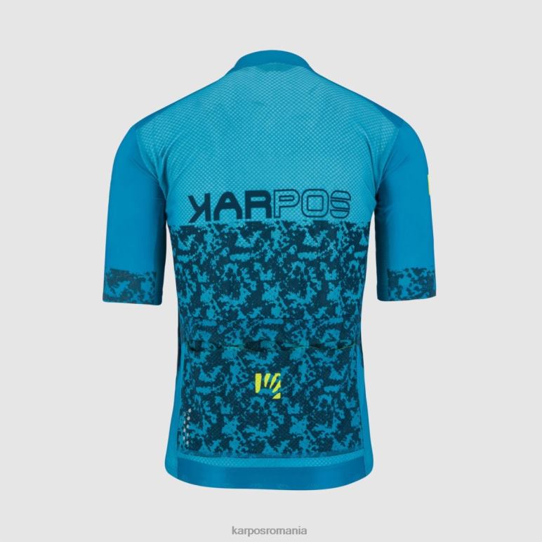 bărbați Karpos enema b/refl.pond/galben fluo tricoul sărituri PV2R6302