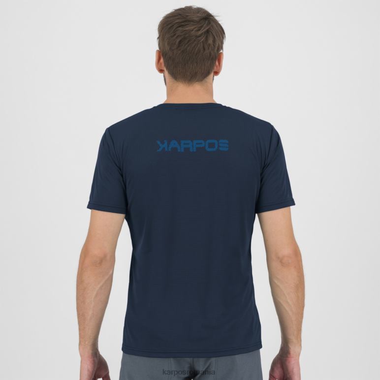 bărbați Karpos spatiul exterior/indigo b./tangerin tricou cu imprimeu loma PV2R6394